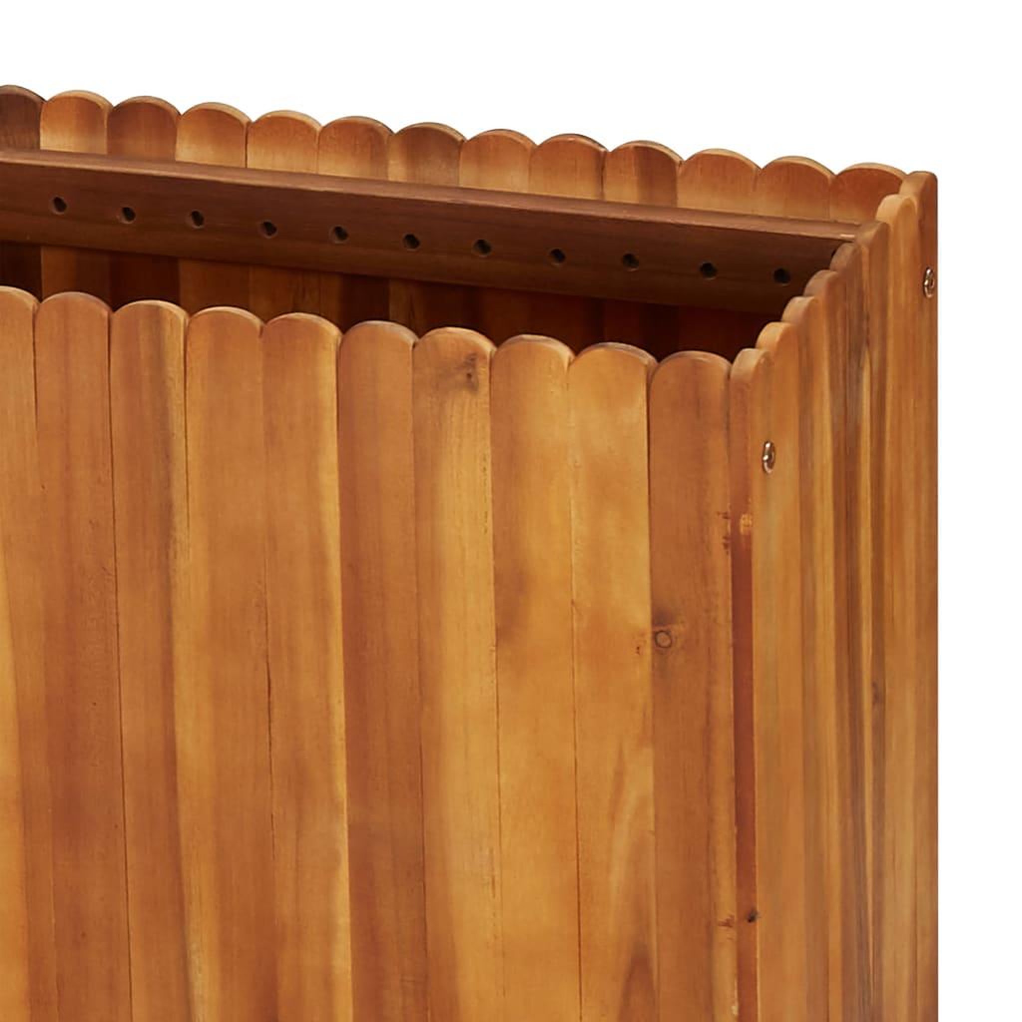 Voir la diapositive 5 : VIDAXL Lit sureleve de jardin 200x30x50 cm Bois massif d'acacia