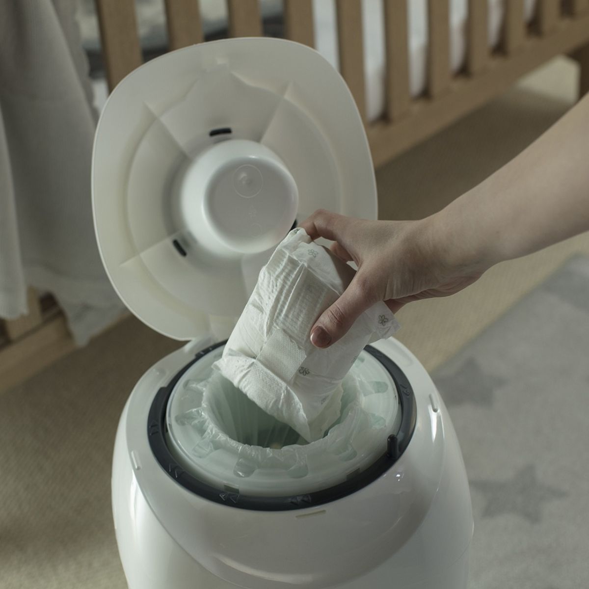 TOMMEE TIPPEE Poubelle à couches Sangenic TEC