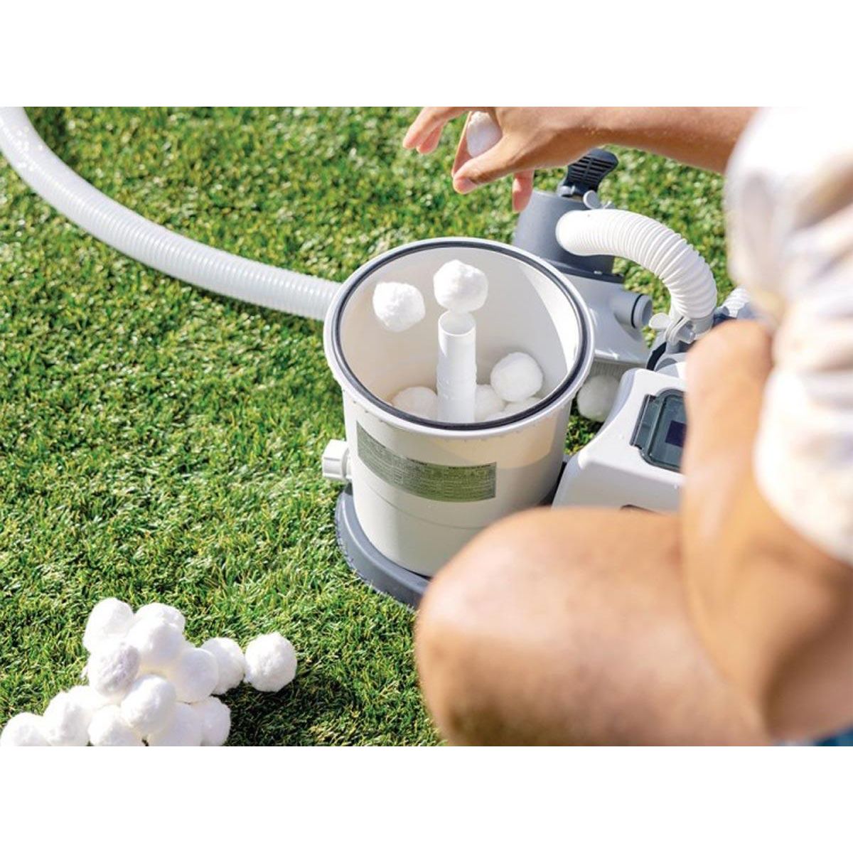 INTEX Balles filtrantes textiles pour filtre à sable - Intex