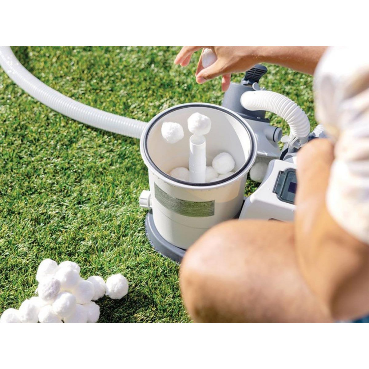 INTEX Balles filtrantes textiles pour filtre à sable - Intex