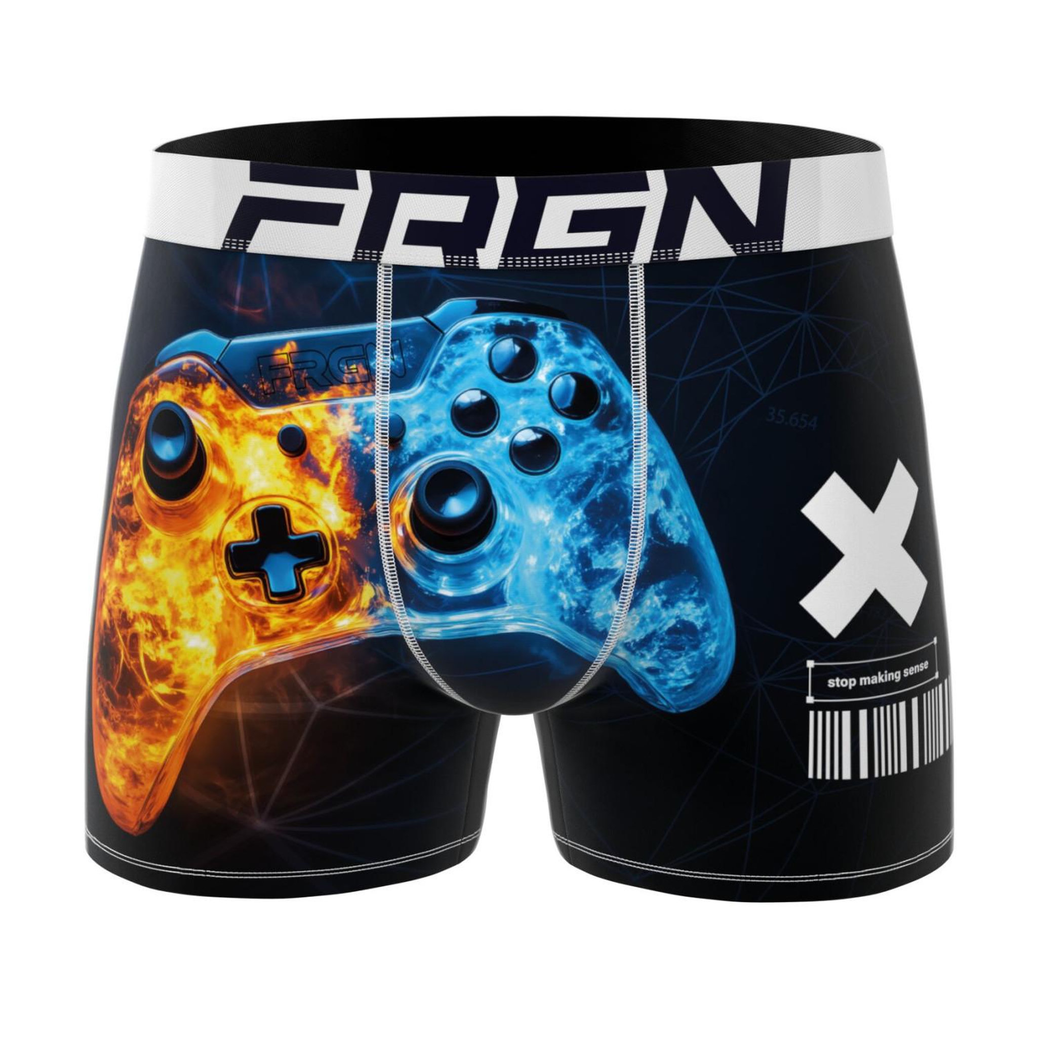 Voir la diapositive 4 : FREEGUN Lot de 3 boxers homme collection gaming
