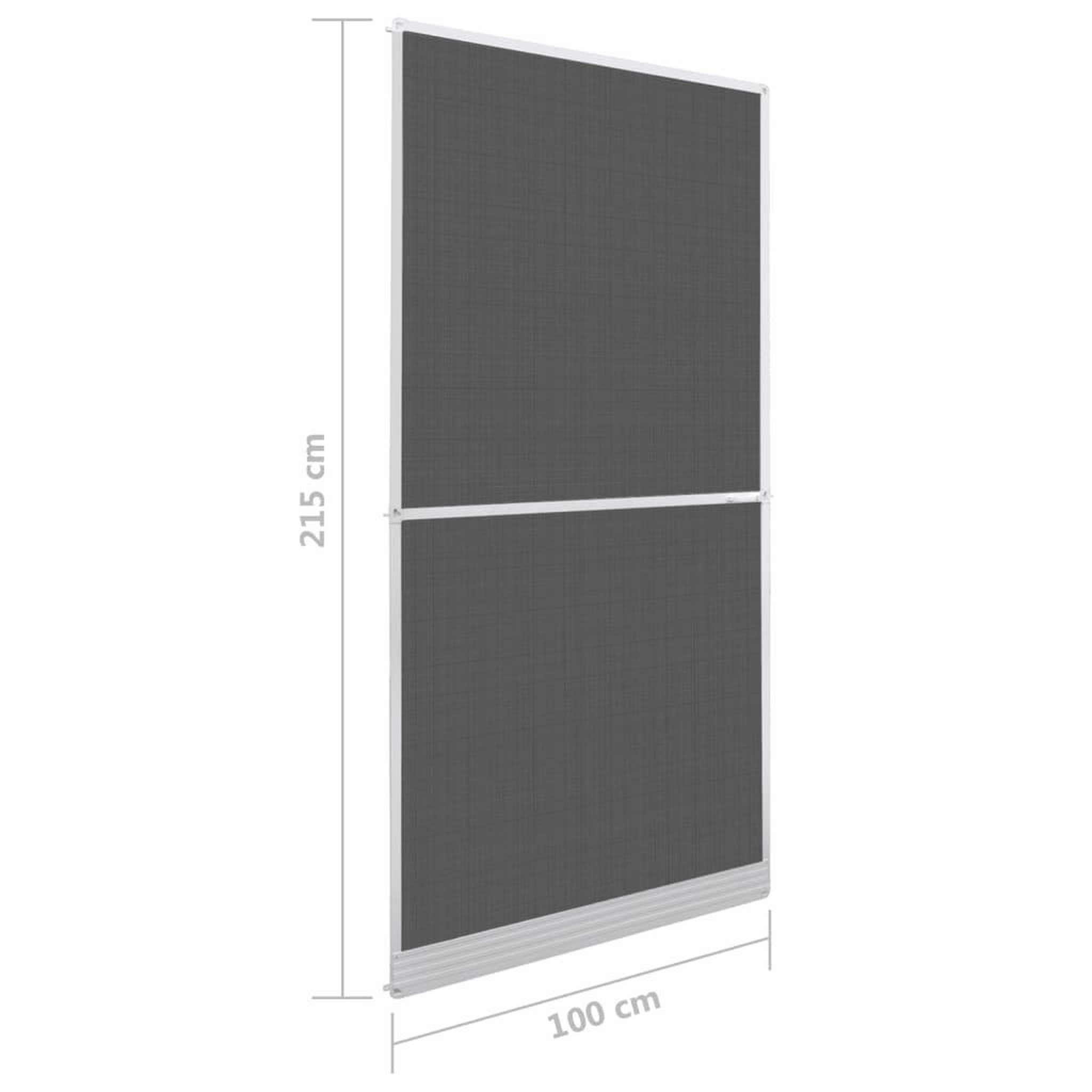 Voir la diapositive 6 : VIDAXL Moustiquaire a charniere pour portes Blanc 100 x 215 cm