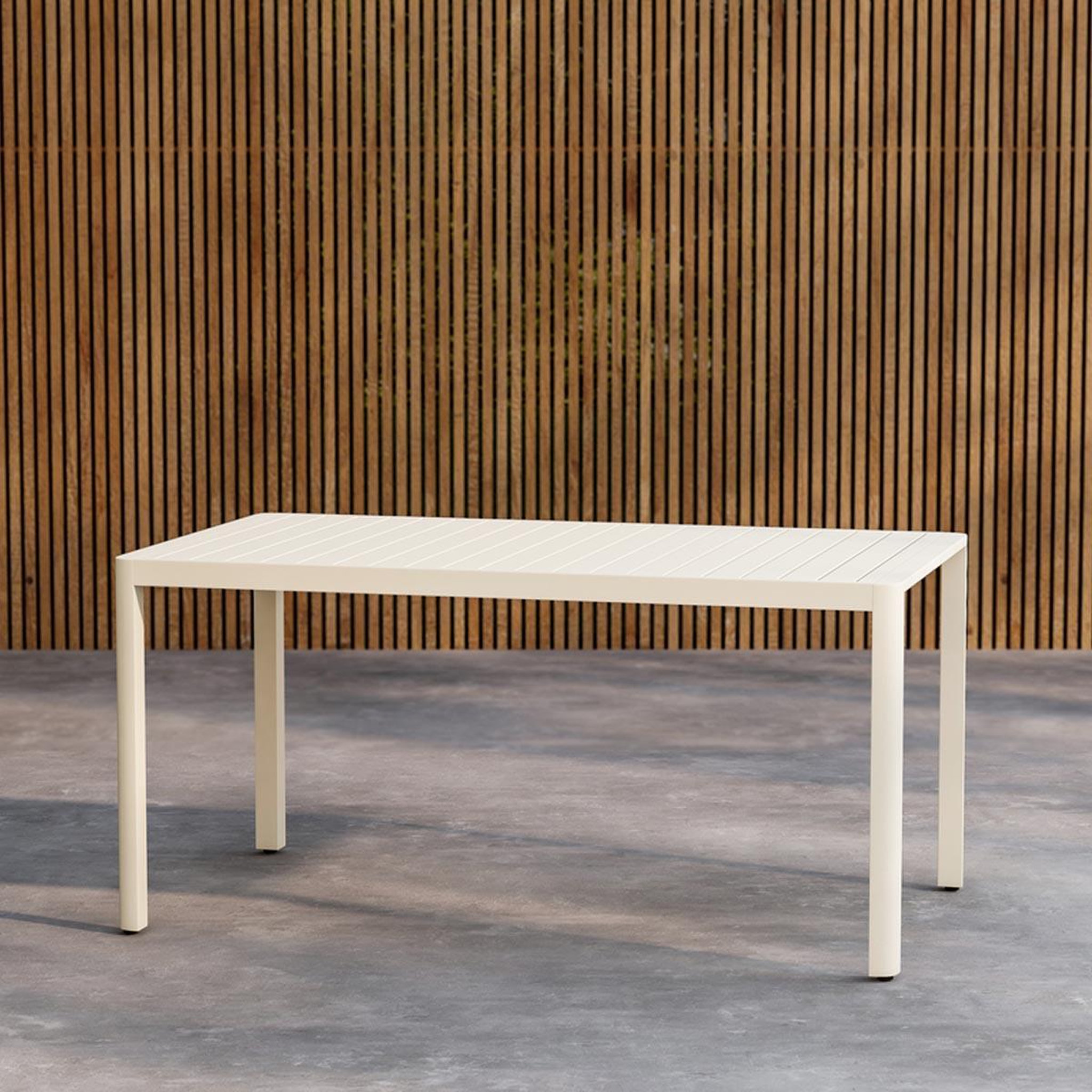 Voir la diapositive 5 : Paris Prix Table de jardin  giardini  150cm beige