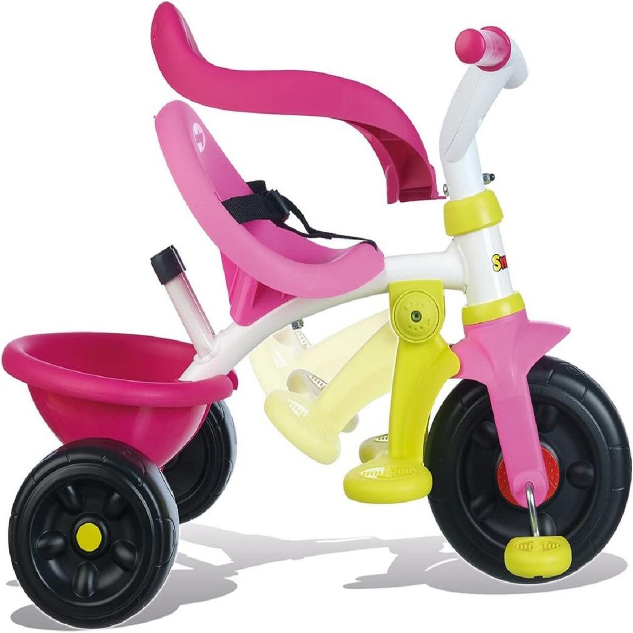 Voir la diapositive 3 : SMOBY Tricycle be fun confort rose