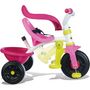 Voir la diapositive 3 : SMOBY Tricycle be fun confort rose
