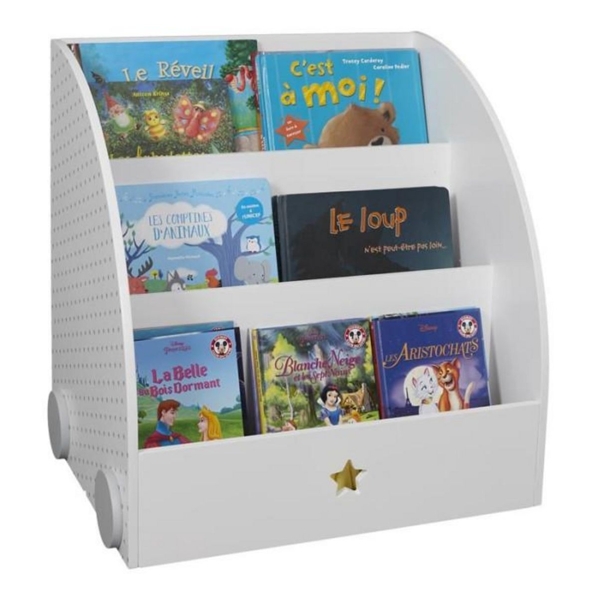 Paris Prix Bibliothèque Enfant Deco  Maeva  64cm Blanc