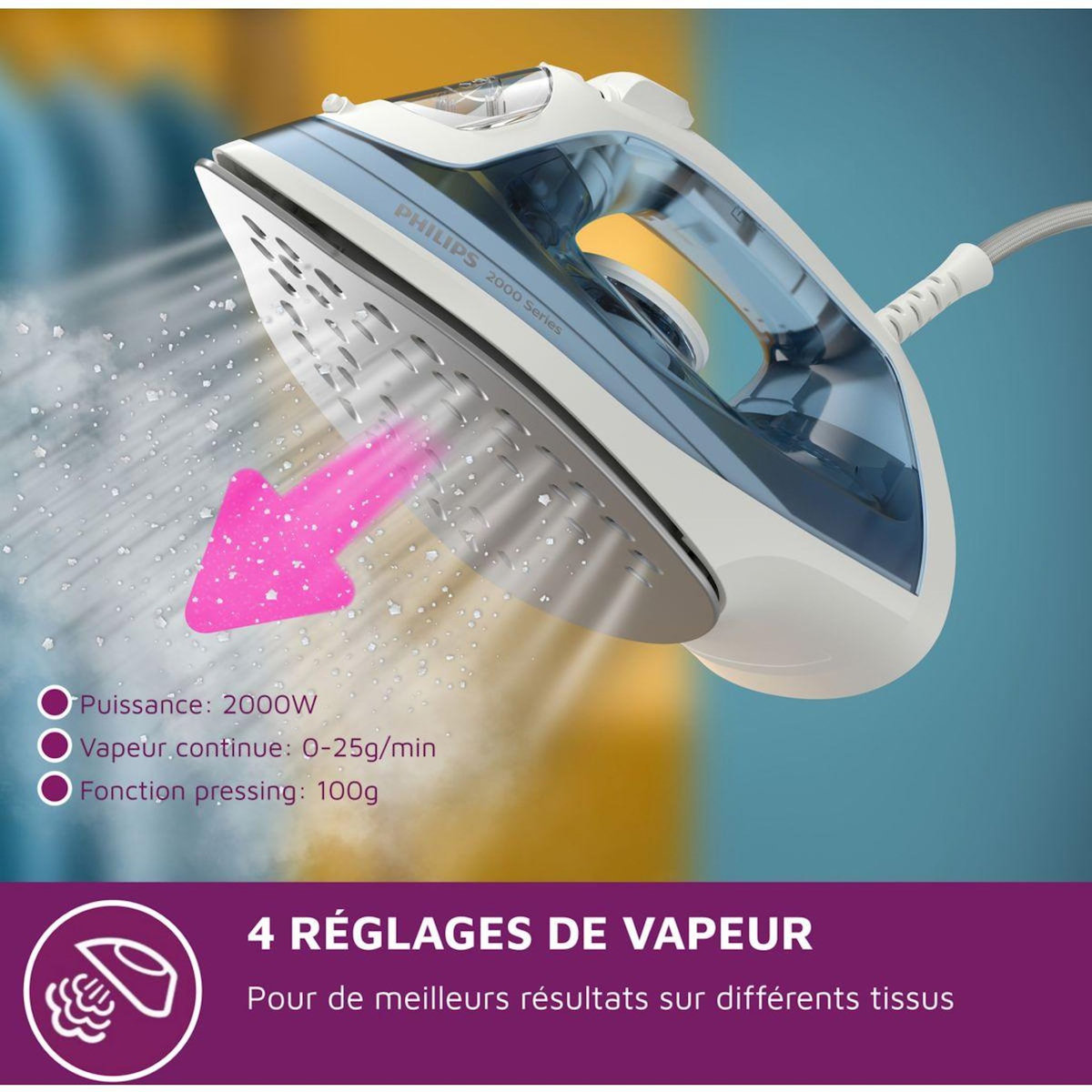 Philips Fer à repasser DST2010/20