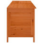 Voir la diapositive 5 : VIDAXL Boîte de rangement de jardin marron bois massif de sapin