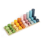 BIGJIGS 1-10 Counting Board en bois