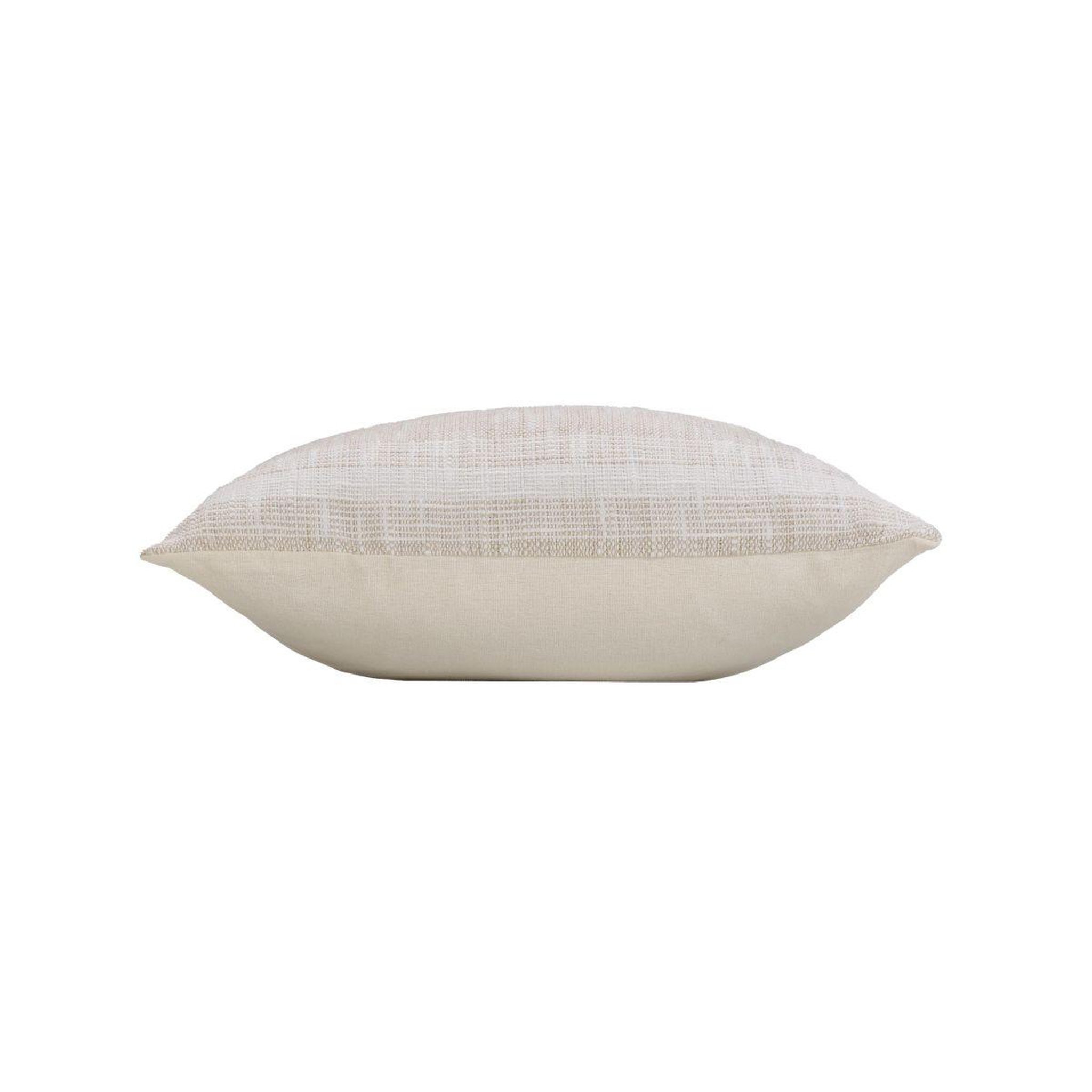 Voir la diapositive 2 : Douceur d'Intérieur Coussin déco tissé  island  45x45cm beige