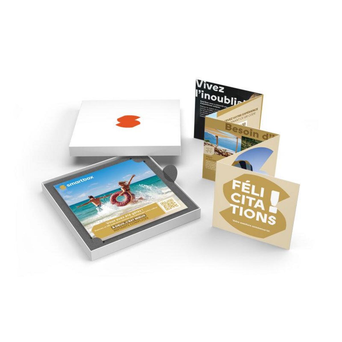 Smartbox À deux, c'est mieux - Instants complices - Coffret Cadeau Multi-thèmes