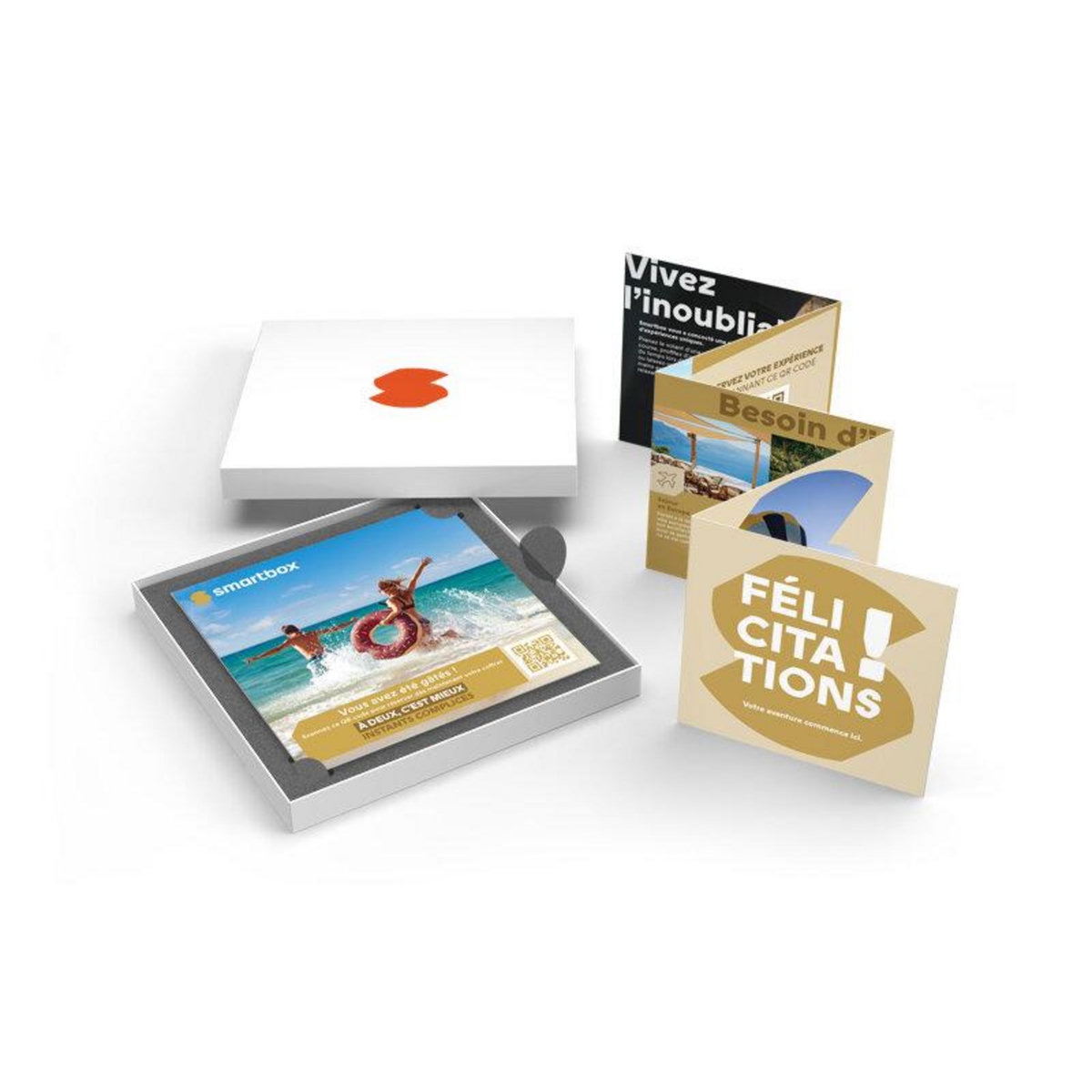 Smartbox À deux, c'est mieux - Instants complices - Coffret Cadeau Multi-thèmes