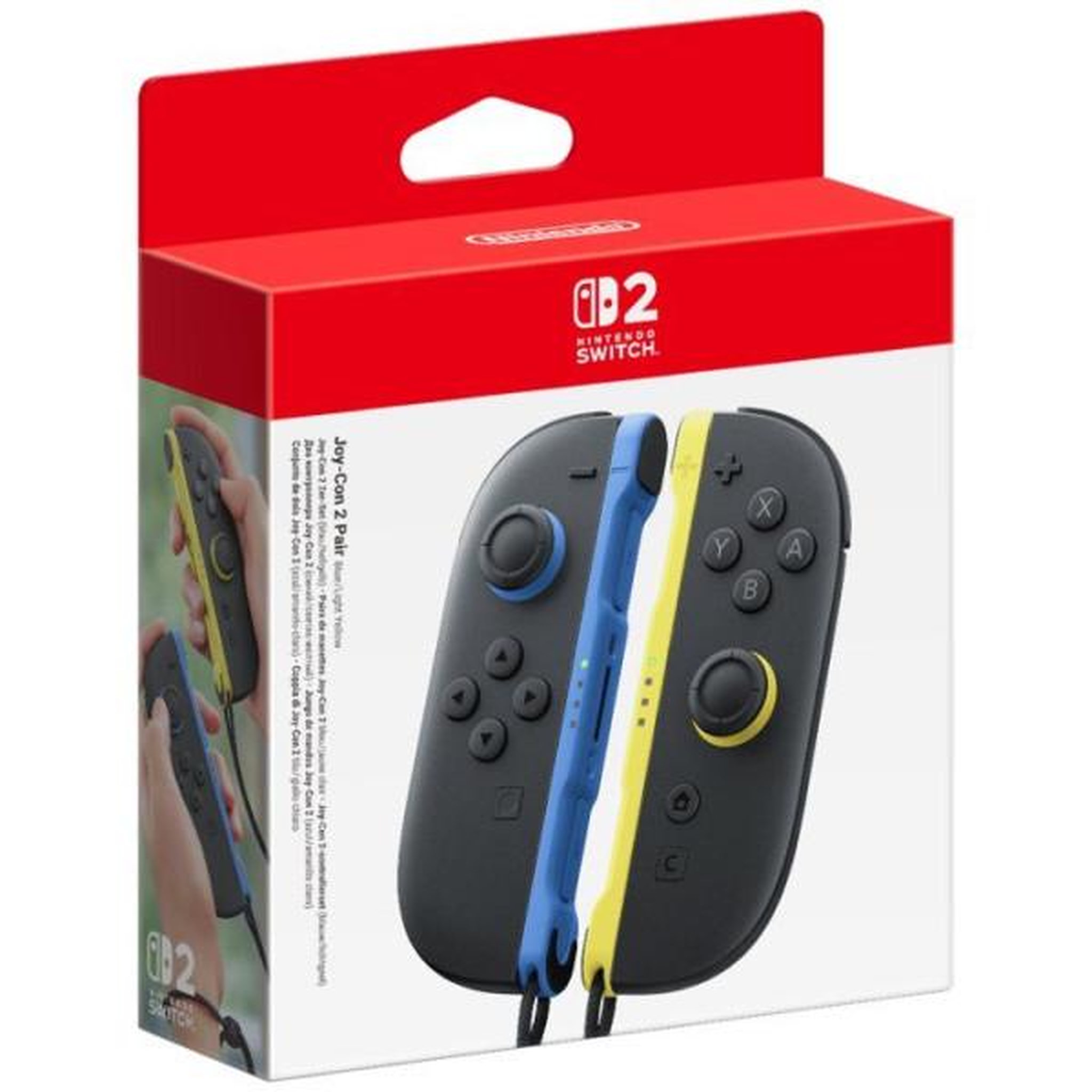 NINTENDO Paire de manettes Joy-Con 2 Bleu & Jaune Clair pour Nintendo Switch 2