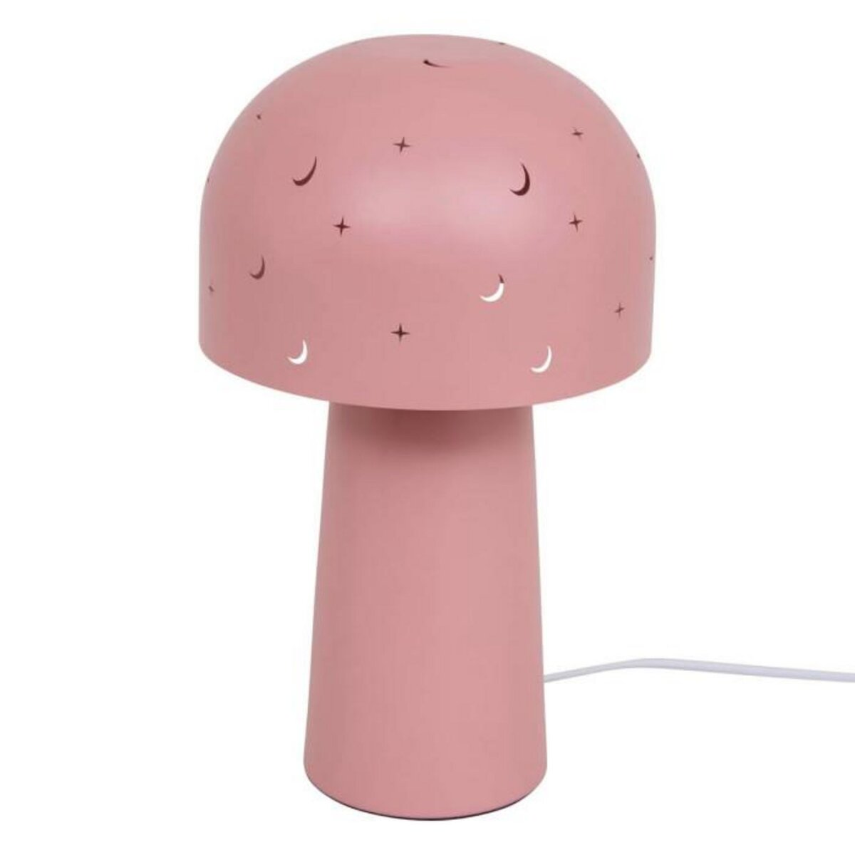 Atmosphera Kids Lampe à Poser Enfant Champignon  Starry  27cm Rose