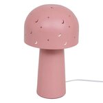 Atmosphera Kids Lampe à Poser Enfant Champignon  Starry  27cm Rose