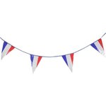 Paris Prix Guirlande Supporter  France  10m Bleu, Blanc & Rouge