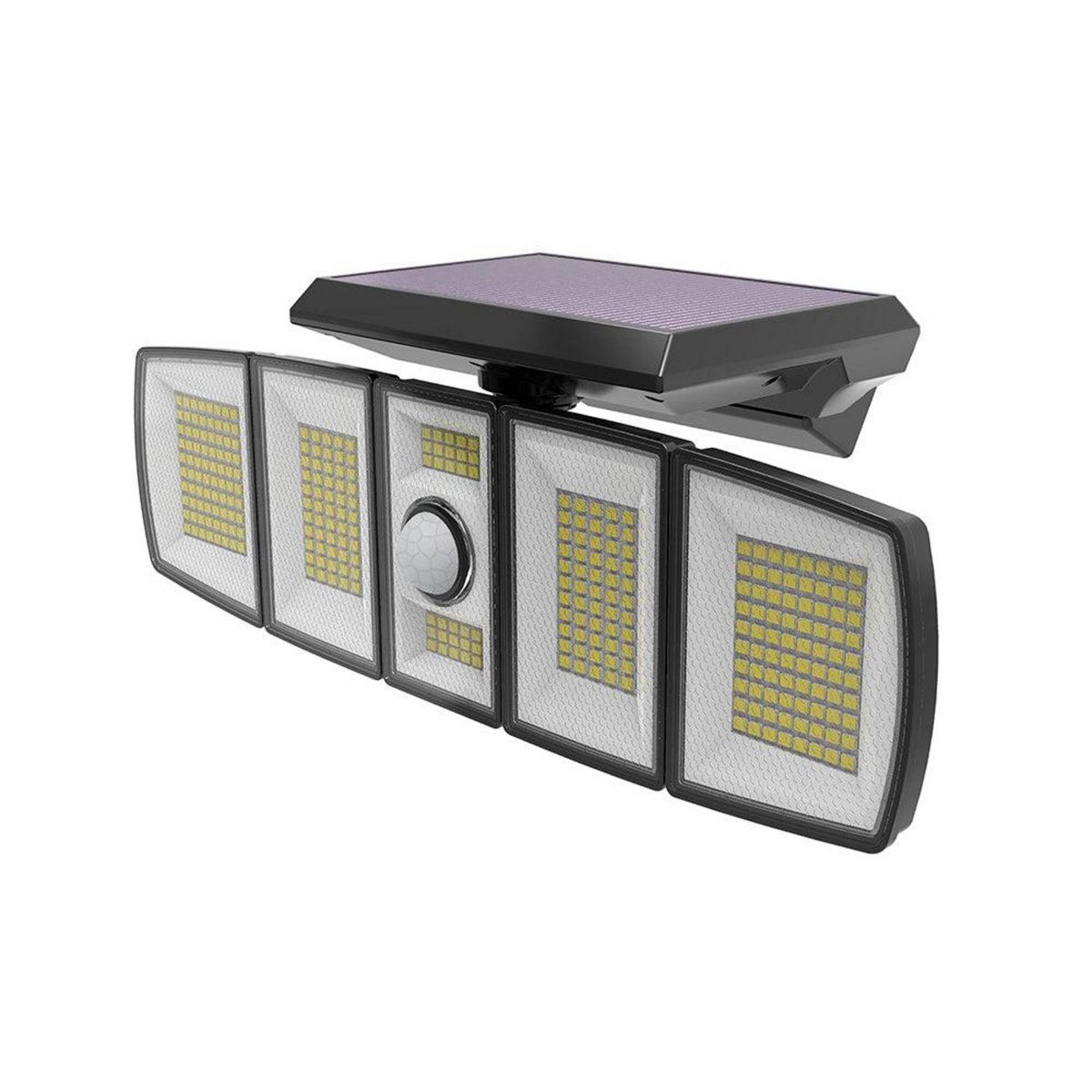 Lumisky Projecteur solaire avec détecteur ANDOVER Noir ABS 1000LM