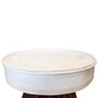 Voir la diapositive 3 : VIDAXL Table basse Bois de recuperation massif 60x45 cm Blanc