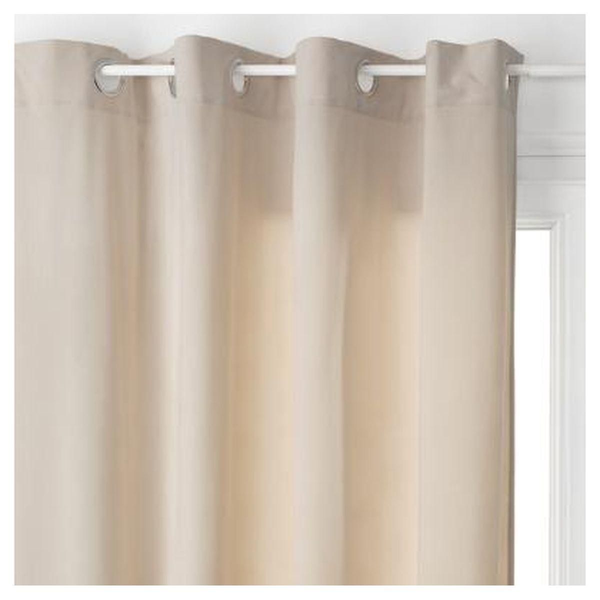 Rideau uni tamisant LILOU