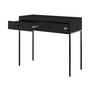 Voir la diapositive 3 : BEST MOBILIER Filipo - console - noir - 100 cm