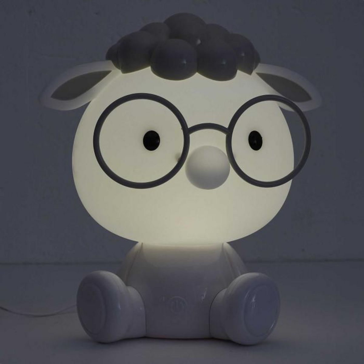 Paris Prix Veilleuse Enfant à LED  Mouton  25cm Blanc