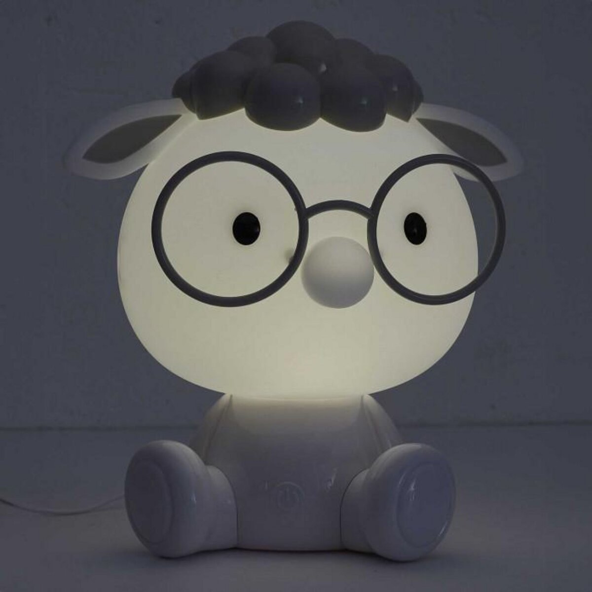 Paris Prix Veilleuse Enfant à LED  Mouton  25cm Blanc