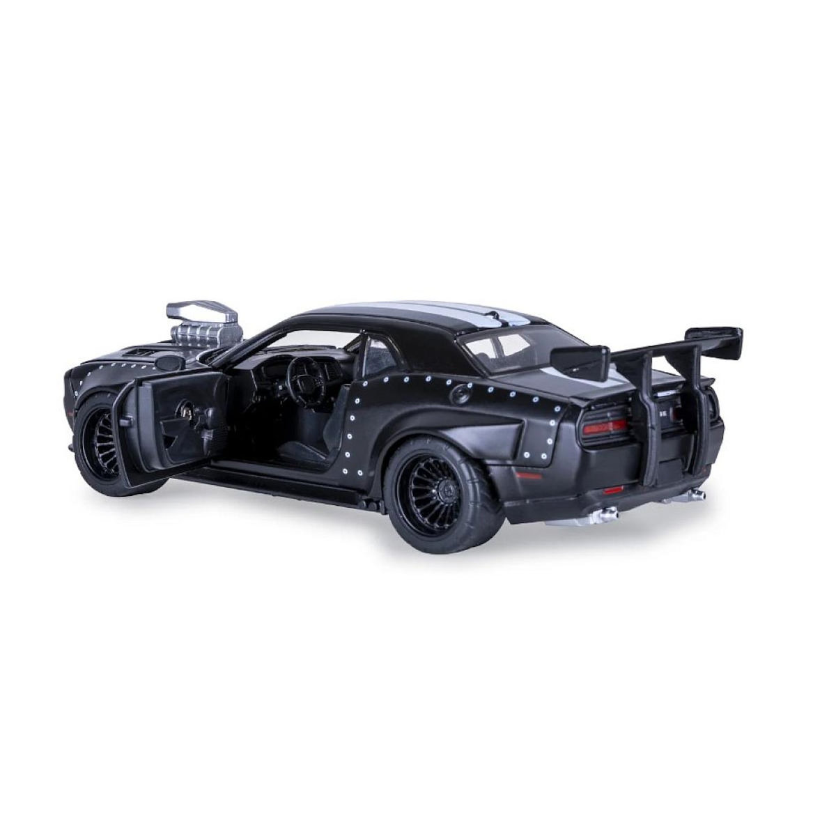Jamara Dodge Challenger SRT Jailbreak miniature 1:36 noire 2en1
