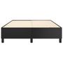 Voir la diapositive 5 : VIDAXL Cadre de lit sans matelas noir 140x200 cm similicuir