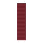VIDAXL Store plisse rouge bordeaux 45x200 cm largeur du tissu 44,4 cm