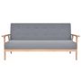 Voir la diapositive 3 : VIDAXL Ensemble de canapes 2 pcs Tissu Gris clair