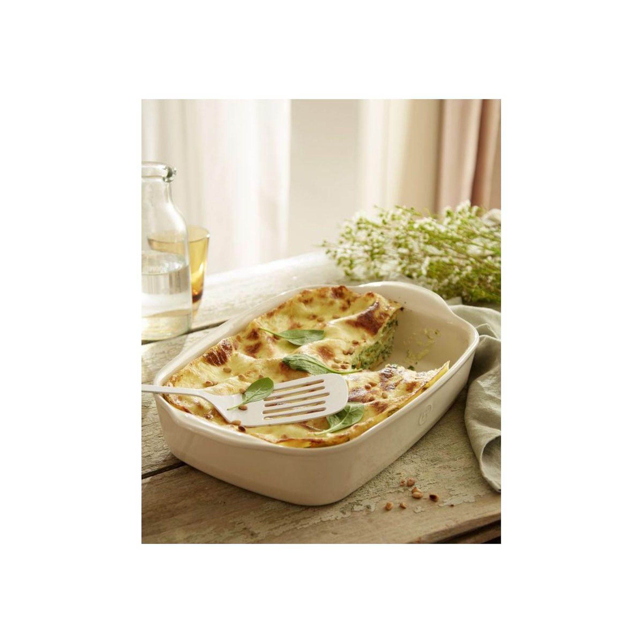 Voir la diapositive 2 : EMILE HENRY Plat au four rectangulaire ultime 36.5x23.5cm Argile