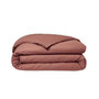 Voir la diapositive 1 : Today Housse de couette TODAY Essential - 220 x 240 cm - 2 personnes - 100% Coton uni - Terracotta