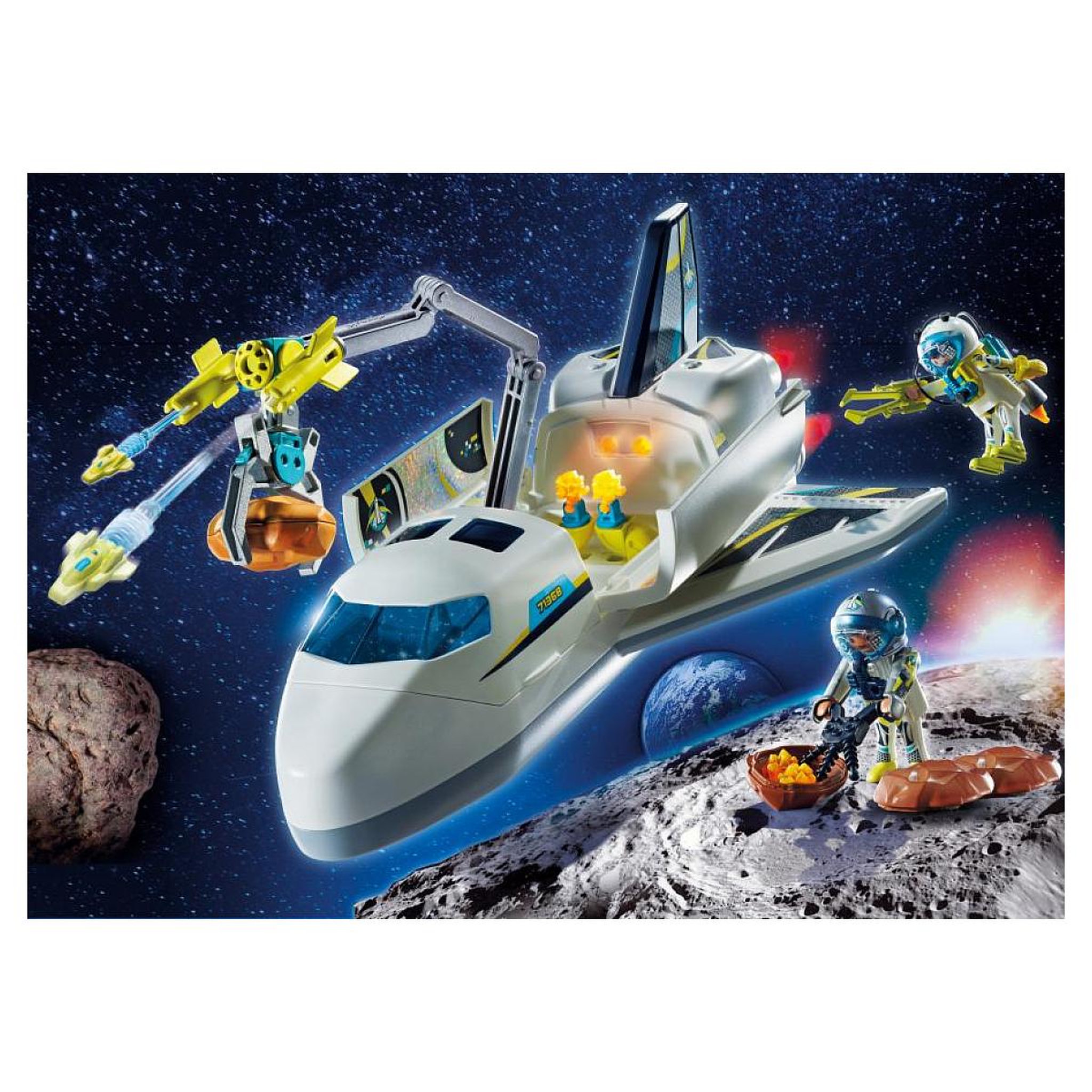 Voir la diapositive 3 : PLAYMOBIL 71368 la Navette spatiale