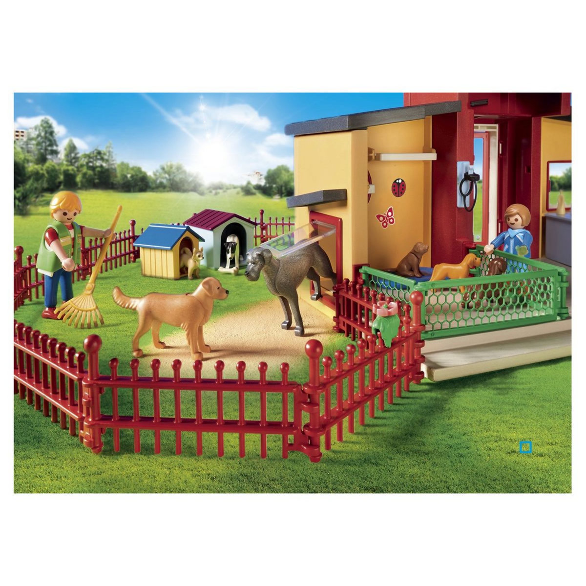 PLAYMOBIL 9275 - City Life - Pension des animaux