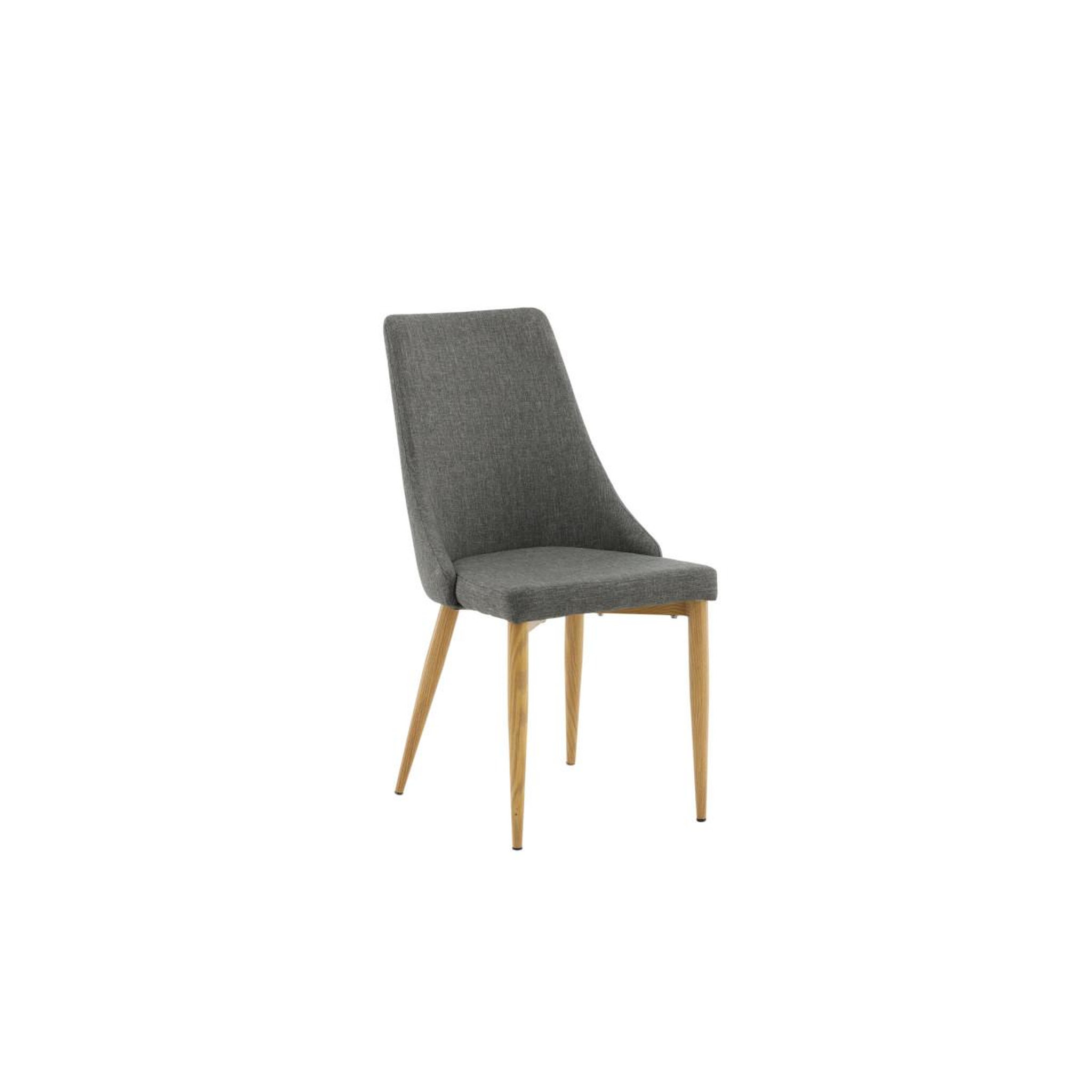 Voir la diapositive 4 : Paris Prix Chaise design  leone  91cm gris foncé