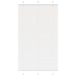 VIDAXL Store plisse blanc 120x200cm largeur du tissu 119,4cm polyester