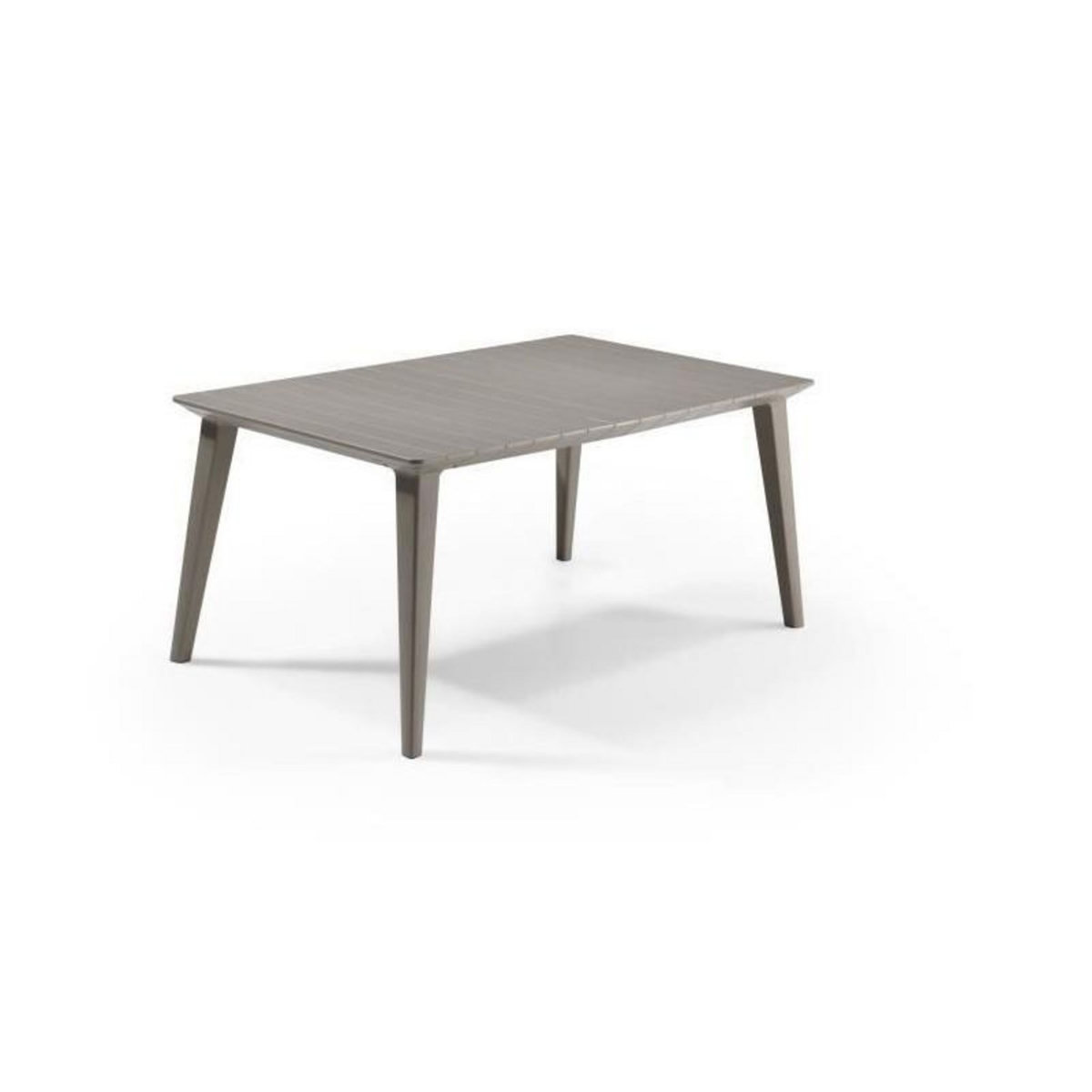 ALLIBERT JARDIN ALLIBERT JARDIN Table Lima 160 6 personnes - Design contemporain - Cappucino