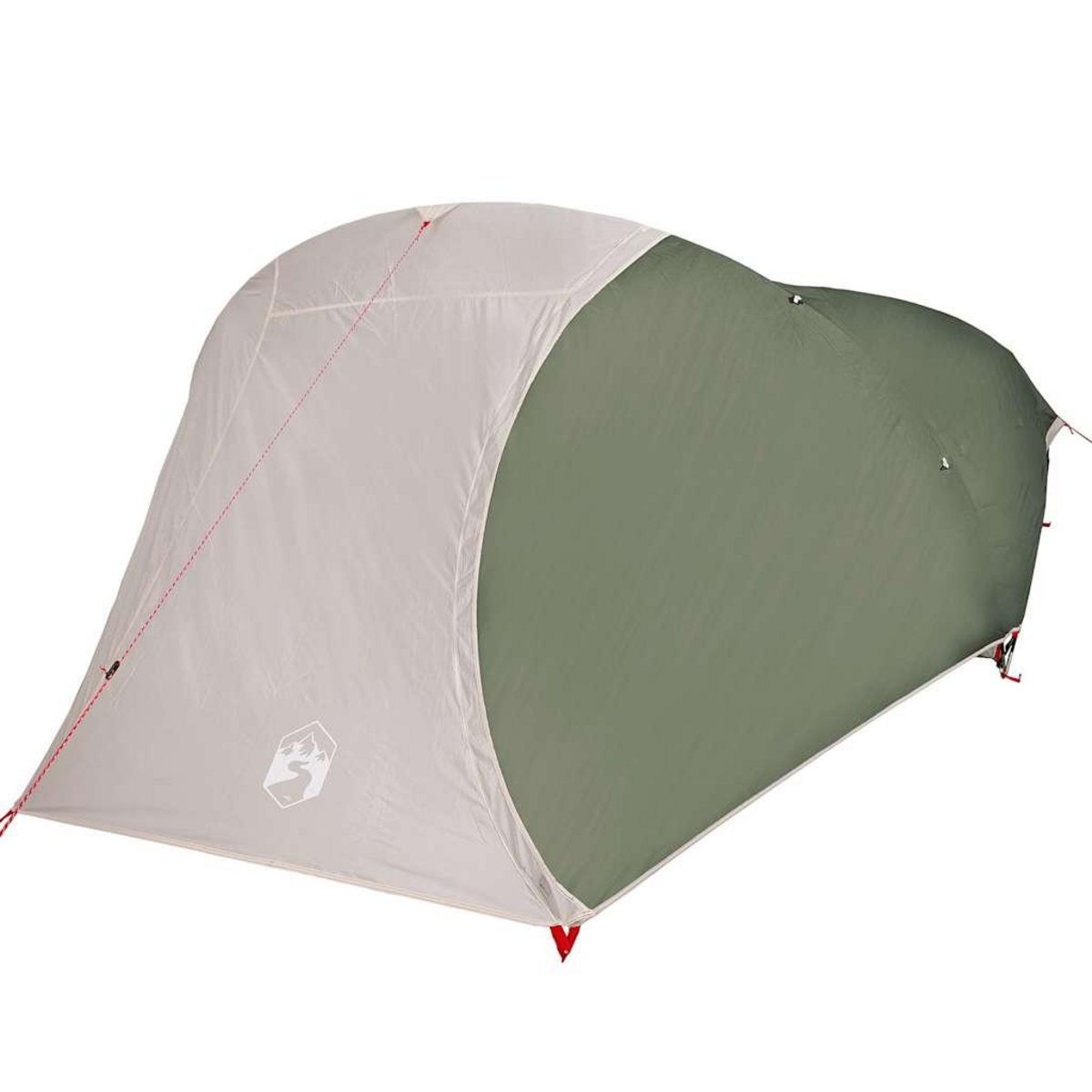 VIDAXL Tente de camping a dome 4 personnes vert impermeable