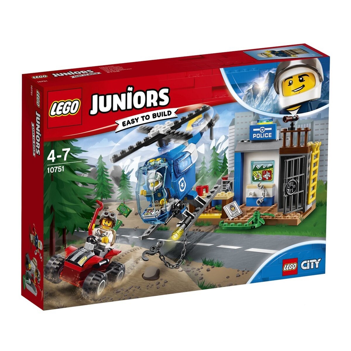 LEGO Juniors 10751 - La course-poursuite à la montagne 