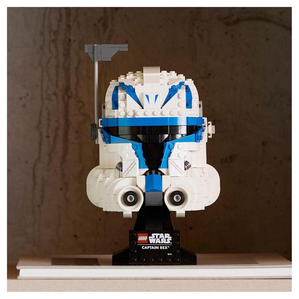 LEGO Star Wars 75349 - Le Casque du Capitaine Rex, Maquette à Construire pour Adultes