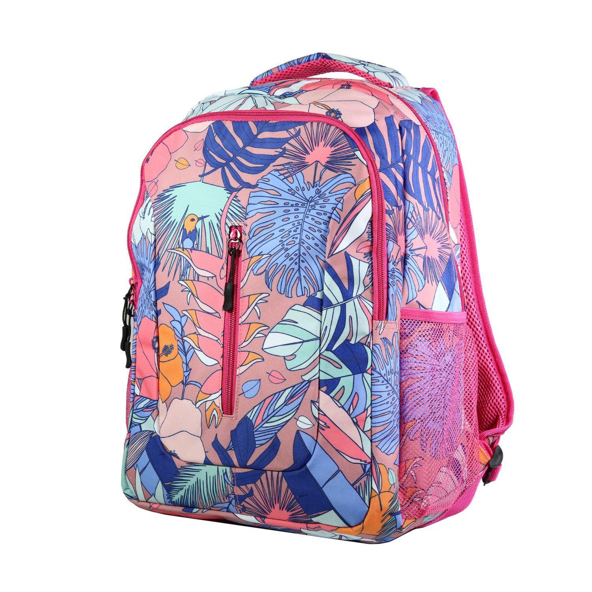 Voir la diapositive 2 : Bagtrotter BAGTROTTER Set de sac à dos, sac gym et trousse Bagtrotter Multicolore Exotique