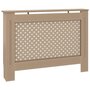 Voir la diapositive 2 : VIDAXL Cache-radiateur 112x19x81,5 cm MDF