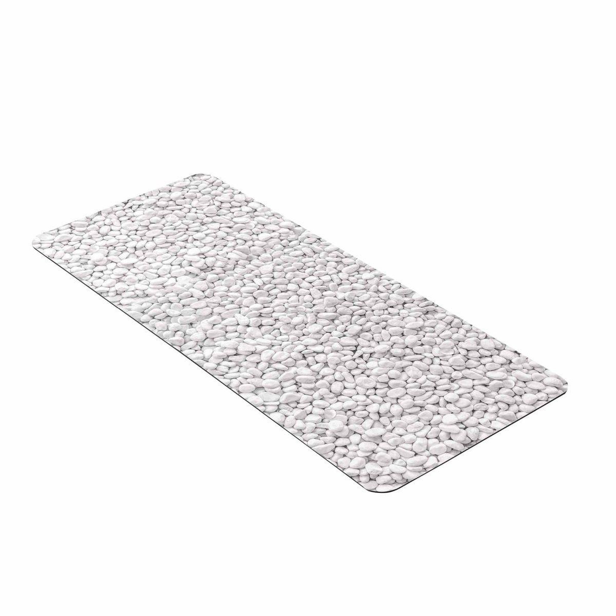 Voir la diapositive 4 : Douceur d'Intérieur Tapis de bain imprimé  leandra  50x120cm gris