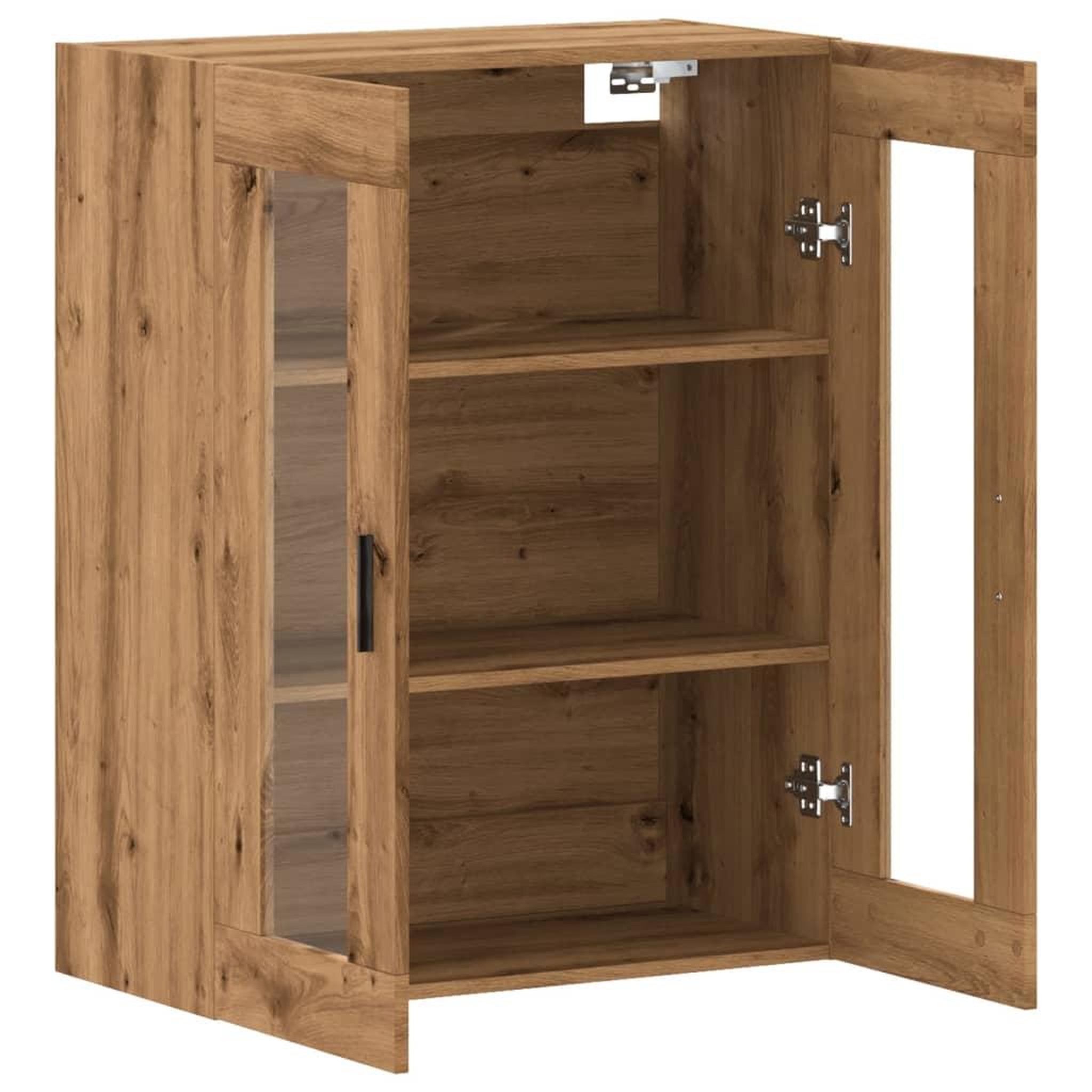 Voir la diapositive 5 : VIDAXL Armoire murale chene artisanal 69,5x34x90 cm