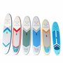 Voir la diapositive 6 : SWEEEK Pack stand up paddle gonflable Julio 9'3'' avec pompe haute pression simple action. pagaie. leash et sac de rangement inclus
