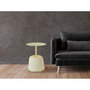 Voir la diapositive 6 : Paris Prix Table d'Appoint Design  Jokai  60cm Crème & Or