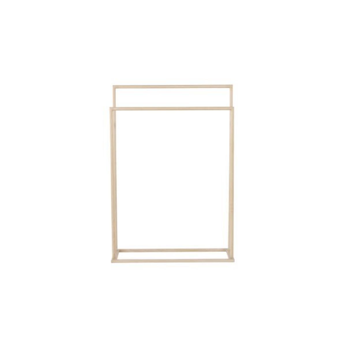 Paris Prix Portant à Vêtements Double  Alva  100cm Naturel