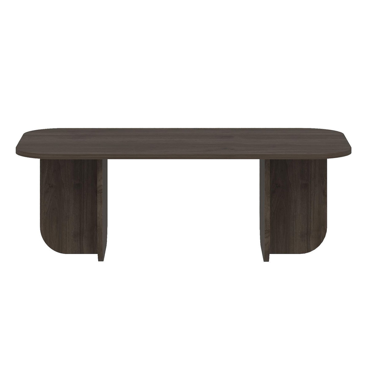 Habitat et Jardin Table basse en bois  Becaj  - 120 x 60 x 41 cm - Noyer