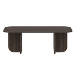 Habitat et Jardin Table basse en bois  Becaj  - 120 x 60 x 41 cm - Noyer