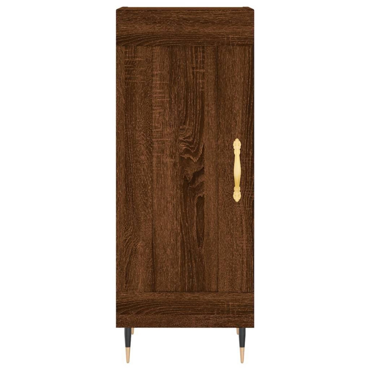 VIDAXL Buffet Chene marron 34,5x34x90 cm Bois d'ingenierie